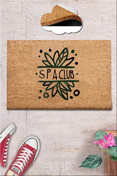 Chilai Home Coco Spaclub Natural Koko Mat, Bristle Door Mat