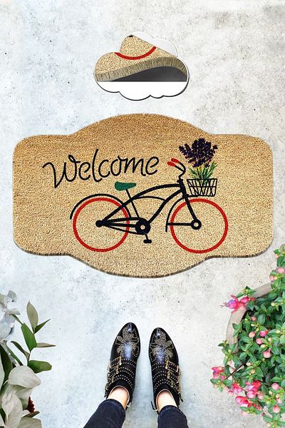 Chilai Home Coco Nonloso 45x75 Cm Natural Koko Bristle Mat, India Natural Door Mat