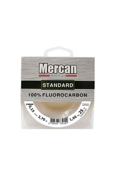Mercan 100% Fluorocarbon Standard 25 m Reel Fishing Line