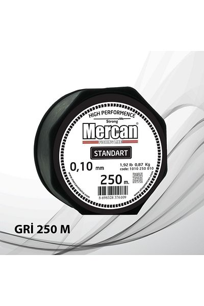 Mercan Standard Gray Color Reel Fishing Line 250 M-150 m