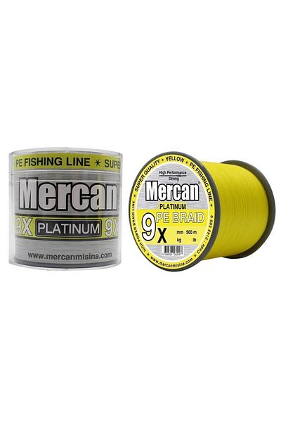 Mercan Pe Knitted Premium 9x Rope 500 M Fishing Line