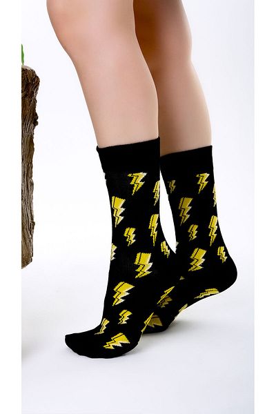 Socks Tunnel Unisex πολύχρωμες κάλτσες με αστραπή