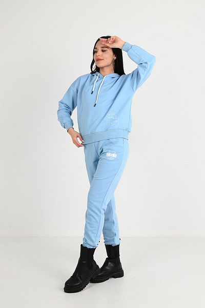 Koza Butik Γυναικείο Σετ φόρμας Wash Print Detailed 3932-24