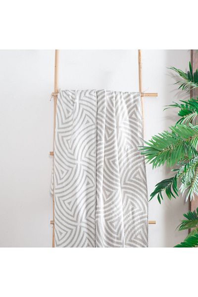 Schafer Casilla Beige Double Blanket - 200X220