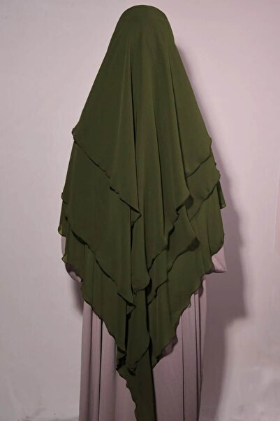 İSTANBULSTYLEMODA Σουφλέ Khimar Shawl με Hijab Veil - ŞAL2320