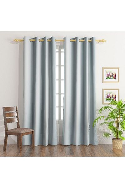 Home Box Uni 4-Piece Blackout Curtain Set - 140x240 cm