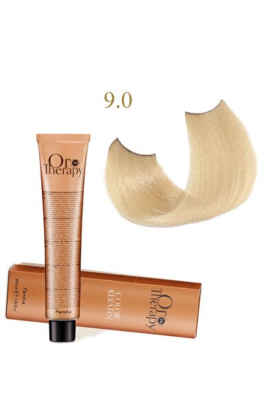 Fanola Oro Therapy 24k Color Keratin With Gold & Argan Oil 100ml (AMMONİA FRE...