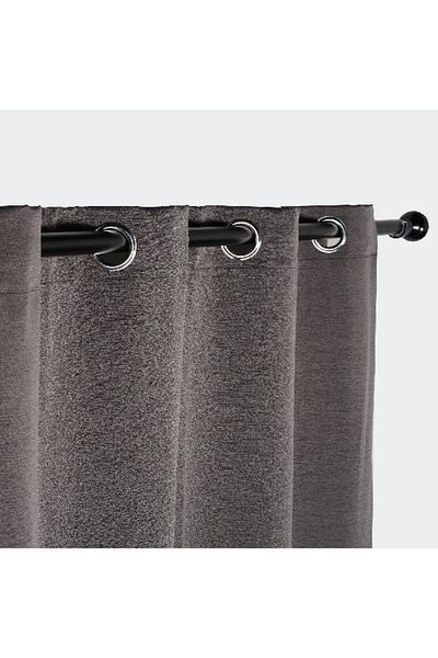 Home Box Atlanta Single Curtain with Eyelets - 140x240 cm