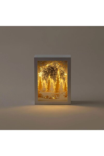 Chakra Cosy Dekoratif Obje 1 Beyaz/altın