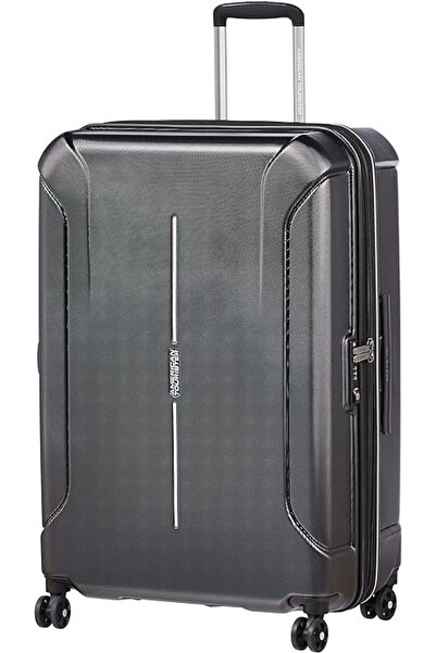 American Tourister كابينة TECHNUM HARD SPINNER مقاس 55 سم باللون الأسود الماس...