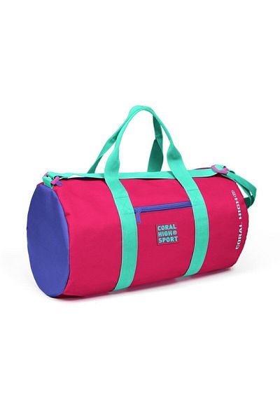 Coral High Sports Neon Coral Sports Bag