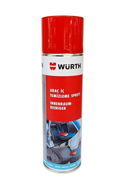 Würth Araç Içi Döşeme Ve Plastik Temizleme Köpük Sprey 500 ml