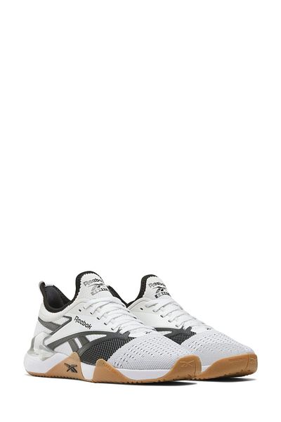 Reebok حذاء لياقة بدنية أبيض للجنسين - نانو كورت