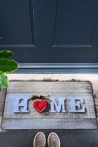 Chilai Home Lovehouse Custom Design Inside and Outside PVC Door Mat