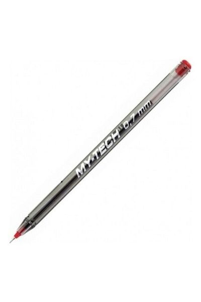 Pensan My-tech Ballpoint Pen 0.7 Mm Red 25 Liters