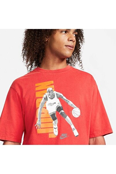 Nike Tricou grafic pentru bărbați Jordan Vintage, roșu Dj6597-657