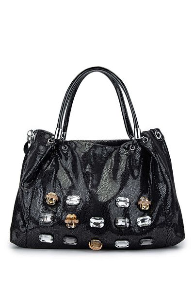 Tamer Tanca Black Vegan Women's Shoulder Bag