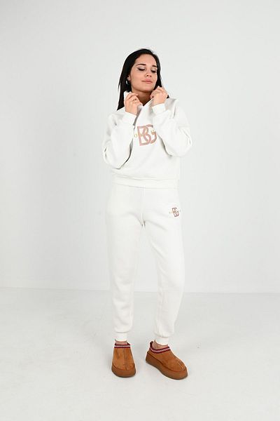 Koza Butik Γυναικεία φόρμα στάμπας Text 3917-24