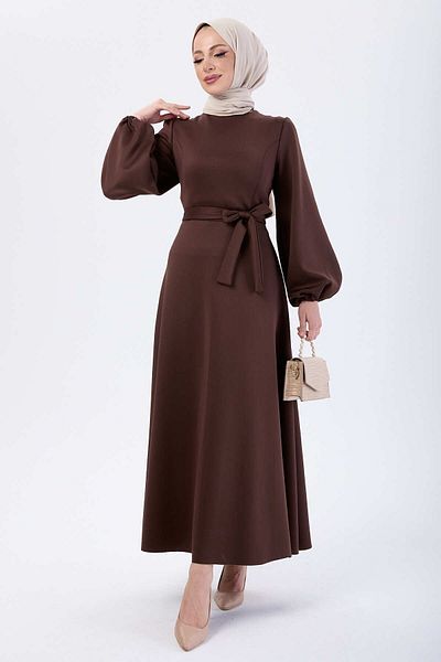 TOFİSA 24067BROWN Сукня