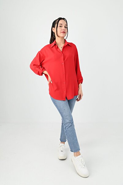 Koza Butik Women's Tie Detailed Shirt 1709-1-25