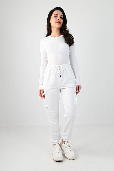 Koza Butik Women's Cargo Pocket Trousers 6193-23