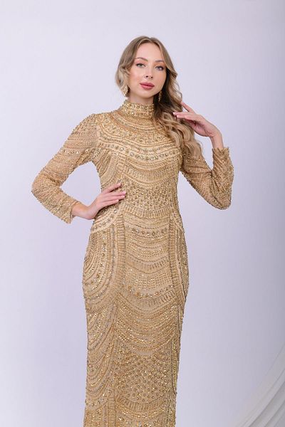 GATSBYLADY LONDON FREYA - Stone Detailed Hand Embroidered Dress