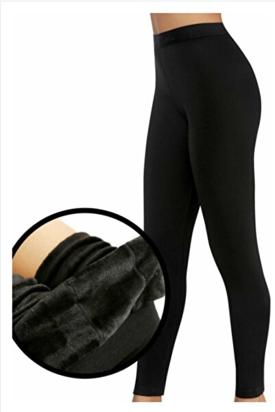 Momslab Flis Pliš Termalno Leggings - Unutrašnji Pliš i Flis dizajn, leggins