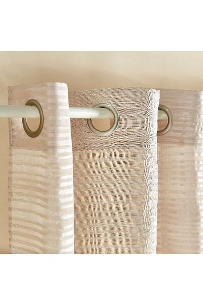 Home Box Leon Sheer Curtain Pair - 140x240 cm