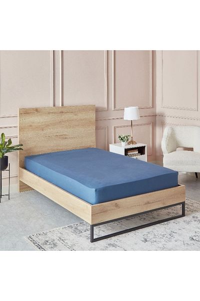 Home Box Essential Cotton Twin Flat Sheet - 170x260 cm