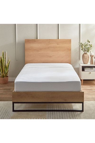 Home Box Grande Haven Vari Twin Lace Border Flat Sheet - 180x270 cm