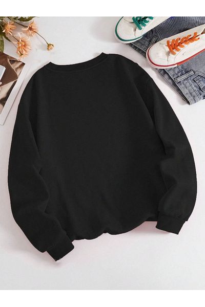 Revasser Unisex Ανδρικά/Γυναικεία Φούτερ 90's Special Colorful Oversize Crew Neck Βαμβακερό φούτερ