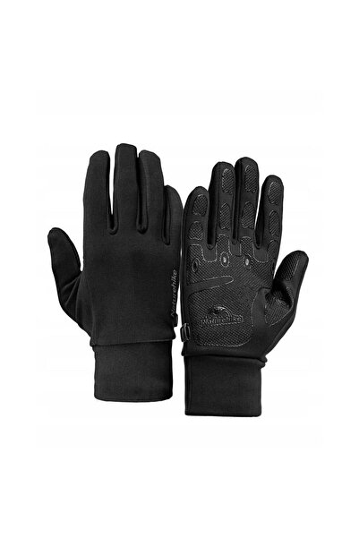 Naturehike Touch Screen Anti - Skid Gloves -Black - m