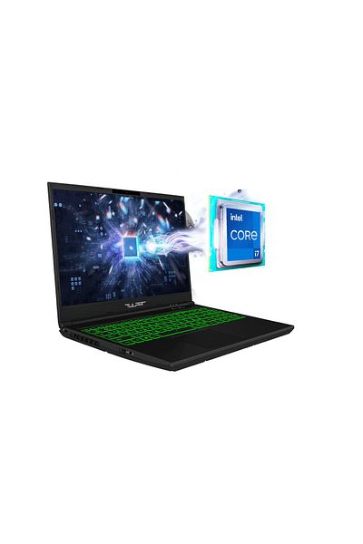 Tulpar A5 V19.3.1 Core - I7-12700h Eng/Arabic KB Rtx3050ti 16GB RAM 1TB SSD 15.6 بوصة FHD + حقيبة ظهر