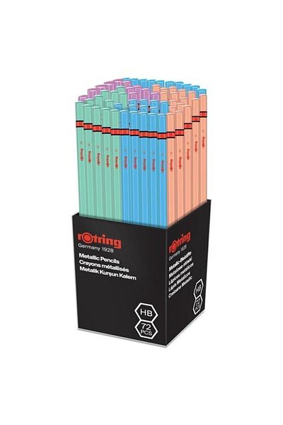 Rotring Rotring Lead Metallic Pencil -2090067 Pack of 72