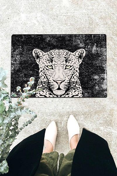 Chilai Home Tiger Special Design Inside and Outside PVC Door Mat