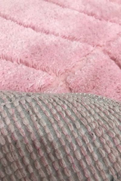 Chilai Home Ακρυλικό πατάκι μπάνιου 60x100 cm Jungle Leaf Pink