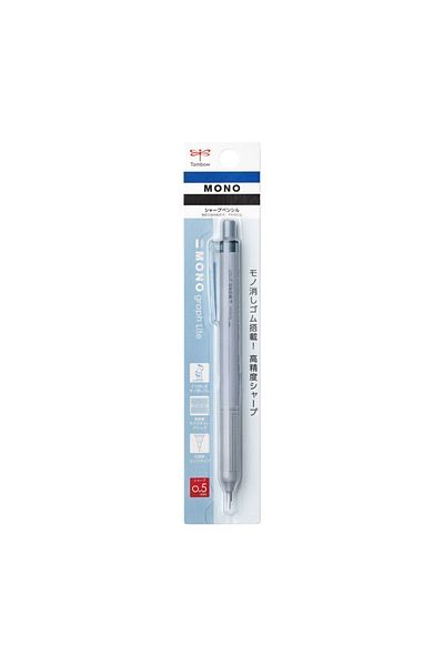 Tombow 0.5 Gray Blue Mono Graph Lite Mechanical Pencil - Versatil