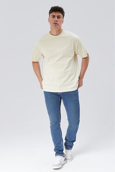 Gio Ventu Мъжки дънки Denimfield с прави крачоли - M23325