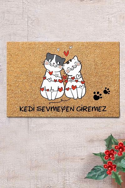 Chilai Home Pvc Kitten Decorative Interior and Exterior Doorway Mats Pvc Base