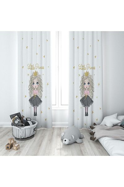 Lolla Princess Girl Background Curtain 105
