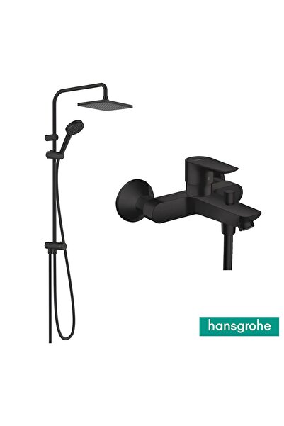 Hansgrohe Vernis Siyah Duş Kolonu, 26289670