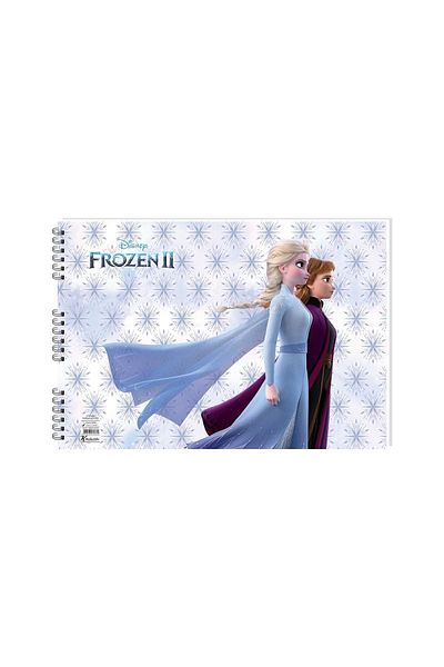 KESKİN COLOR Caiet de pictură în spirală Frozen 25x35 15 coli