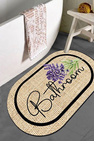 Chilai Home Μοκέτα μπάνιου Bano 70x120 cm Djth