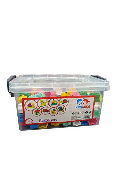 Otantik Home 150 pcs küp Demonte le.go oyuncak saklama kutulu