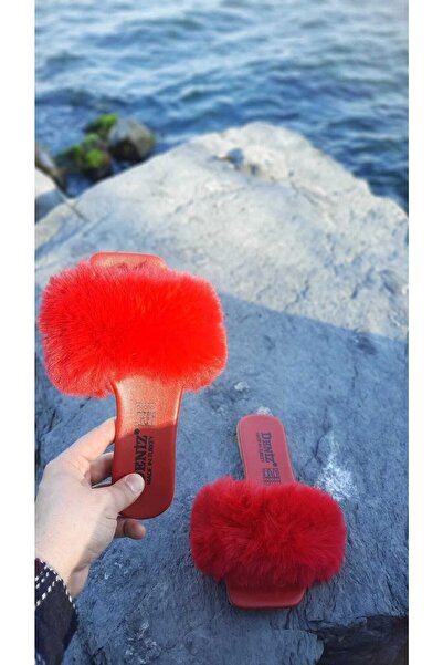 Moda fiesta Furry Women's Slippers Daily Outdoor and Home Slippers