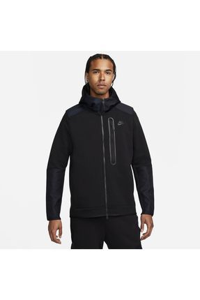 Nike fc woven overlay hoodie on sale