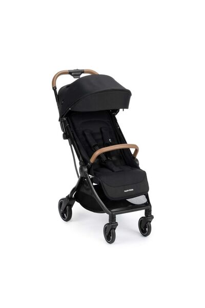 MAXİ-COSİ Maxi-cosi Eva Otomatik Katlanan Kompakt Bebek Arabası Essential Black
