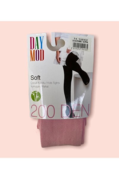 DAYMOD ÇORAP Дебел зимен бамбуков чорапогащник Daymod Girls, мек, 200 дение