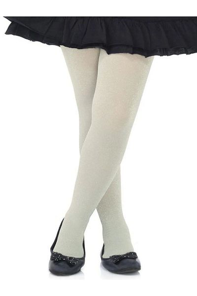 Penti White Glitter Girl's Pantyhose