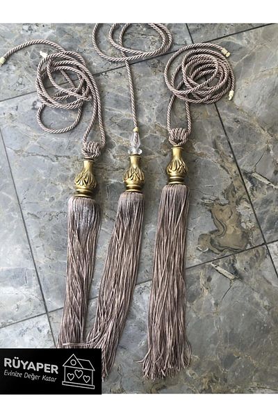 RÜYAPER Mink Trend Product - Ceiling Tie and Medium Pendant Lamp Set of 3